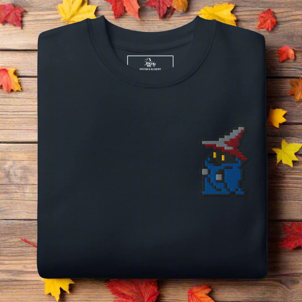 Black Mage | Unisex Soft-Wash Sweatshirt | Embroidered - Syntax & Alchemy