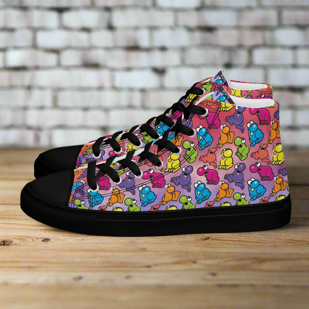 Buncha Nerds | Women & Girls High Top Canvas Sneakers - Syntax & Alchemy