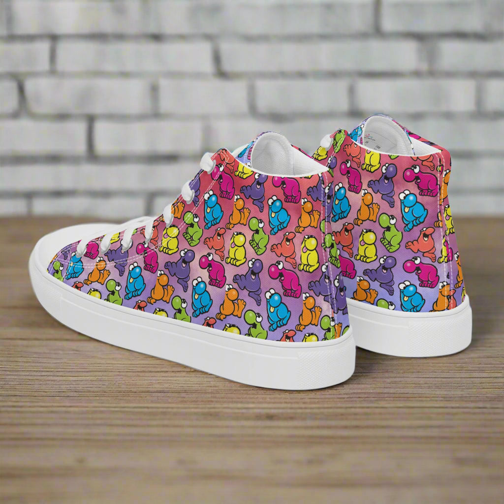 Buncha Nerds | Women & Girls High Top Canvas Sneakers - Syntax & Alchemy