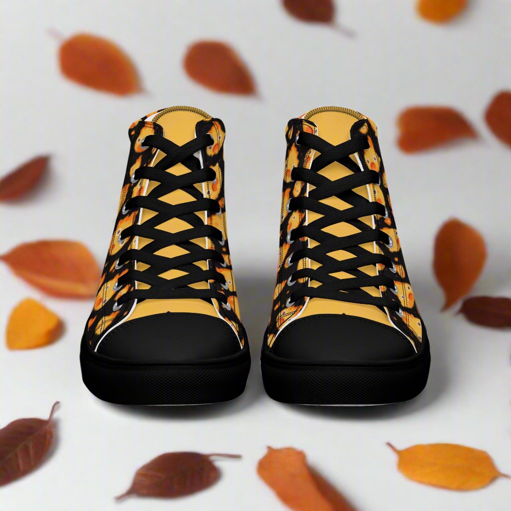 Calcifer | Womens & Girls High Top Sneakers - Syntax & Alchemy