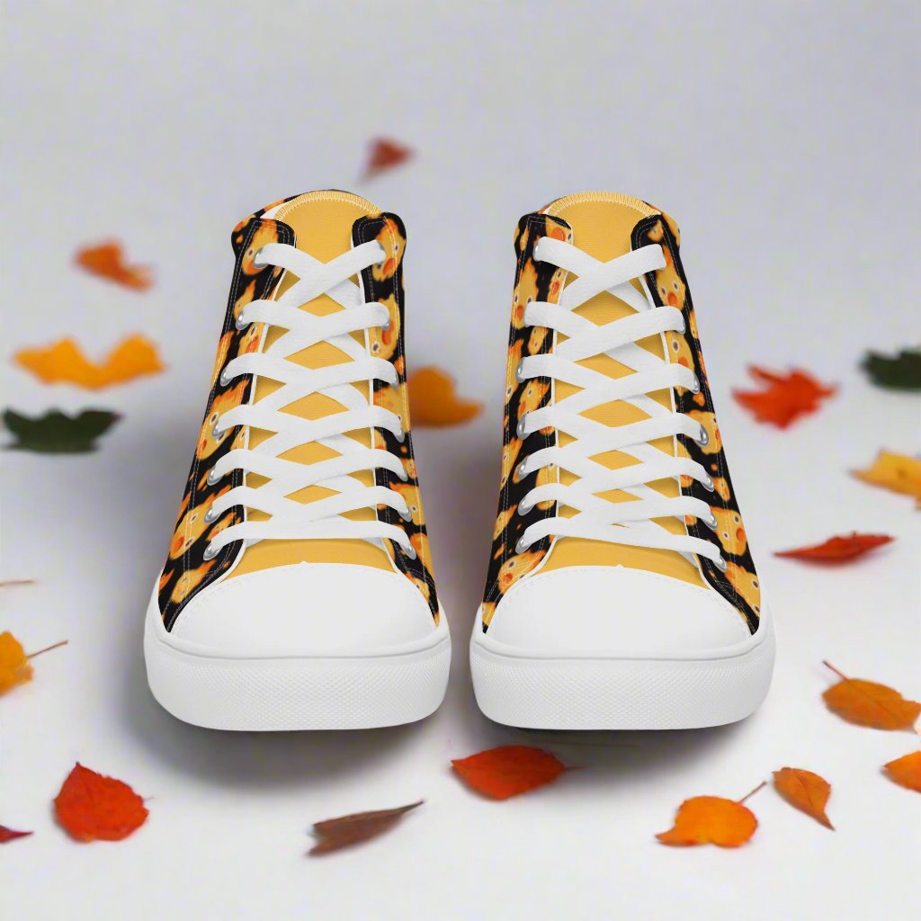 Calcifer | Womens & Girls High Top Sneakers - Syntax & Alchemy
