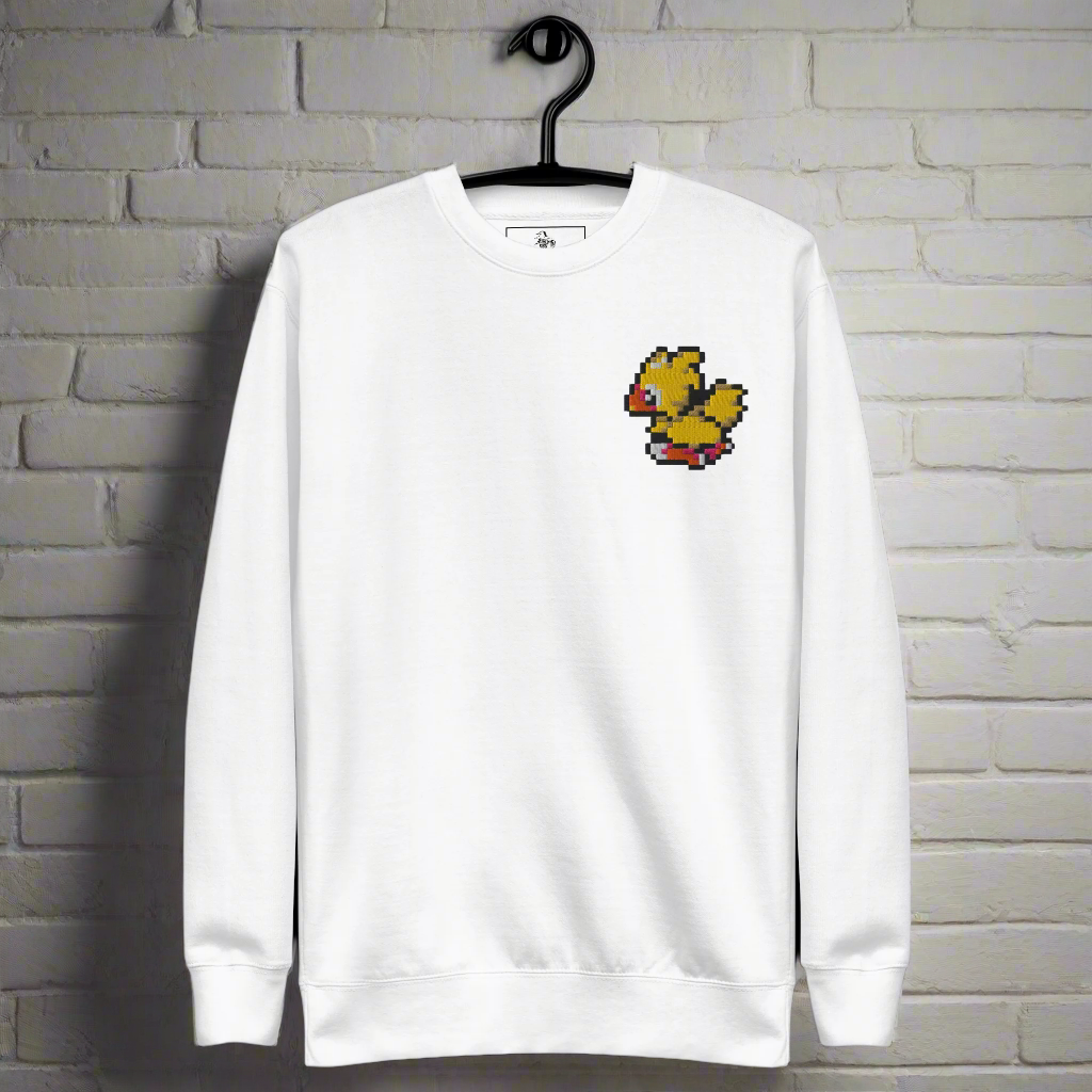Chocobo | Unisex Soft-Wash Sweatshirt | Embroidered - Syntax & Alchemy