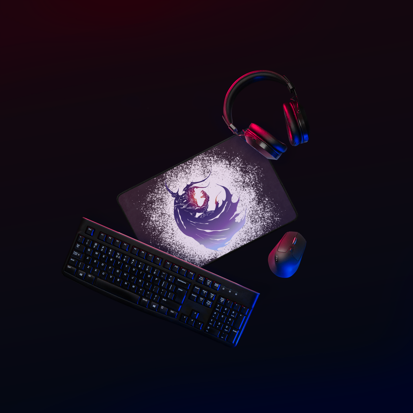 Golbeza | Premium Desk Mat - Syntax & Alchemy