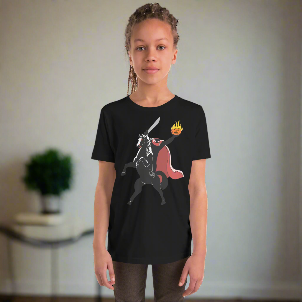Headless Horseman | Unisex Youth Short Sleeve T-Shirt - Syntax & Alchemy