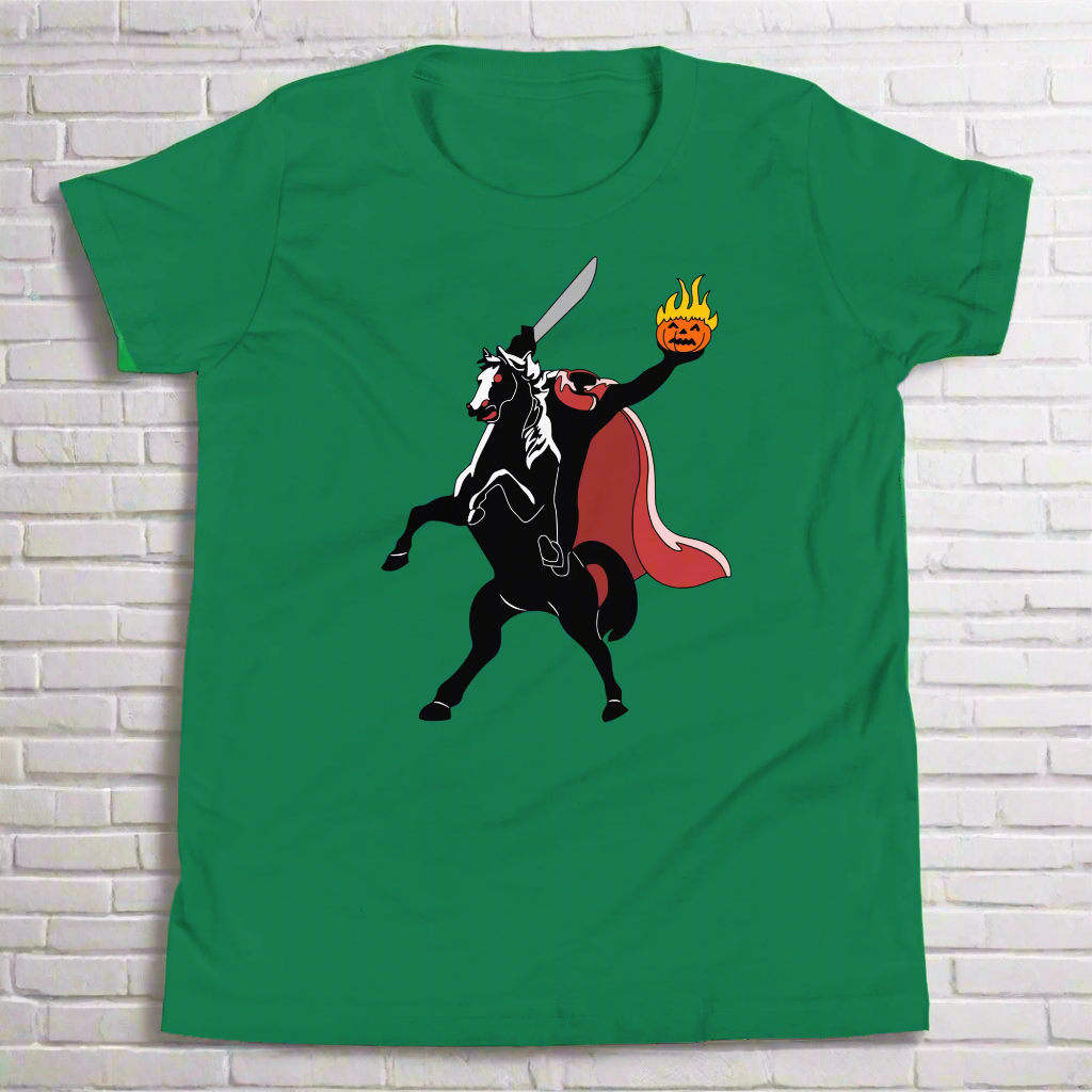 Headless Horseman | Unisex Youth Short Sleeve T-Shirt - Syntax & Alchemy
