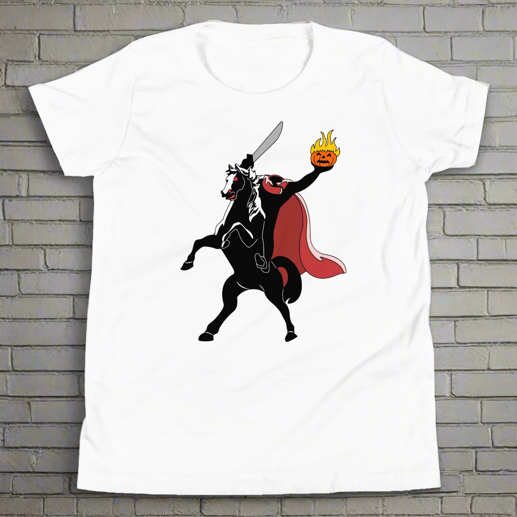 Headless Horseman | Unisex Youth Short Sleeve T-Shirt - Syntax & Alchemy