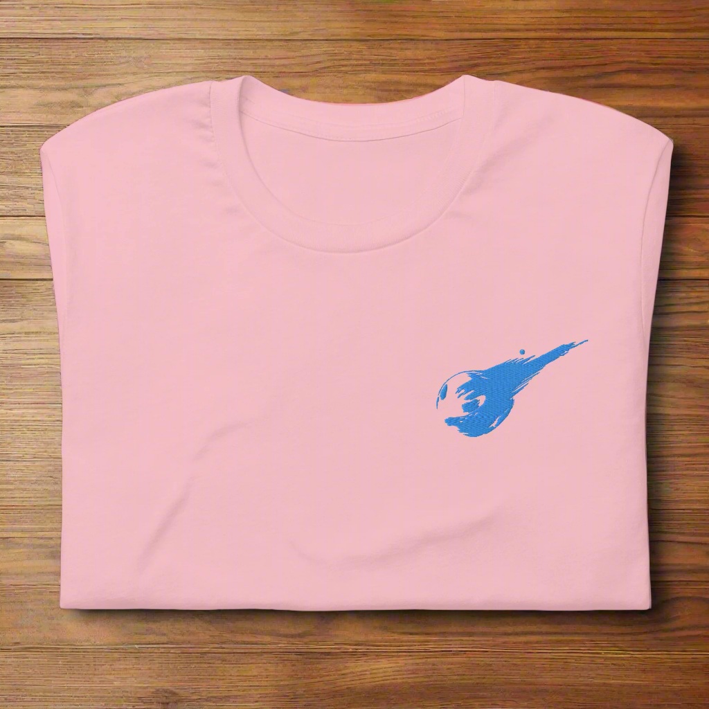 Jenova Meteor | Unisex Airlume Cotton T-Shirt | Embroidered - Syntax & Alchemy
