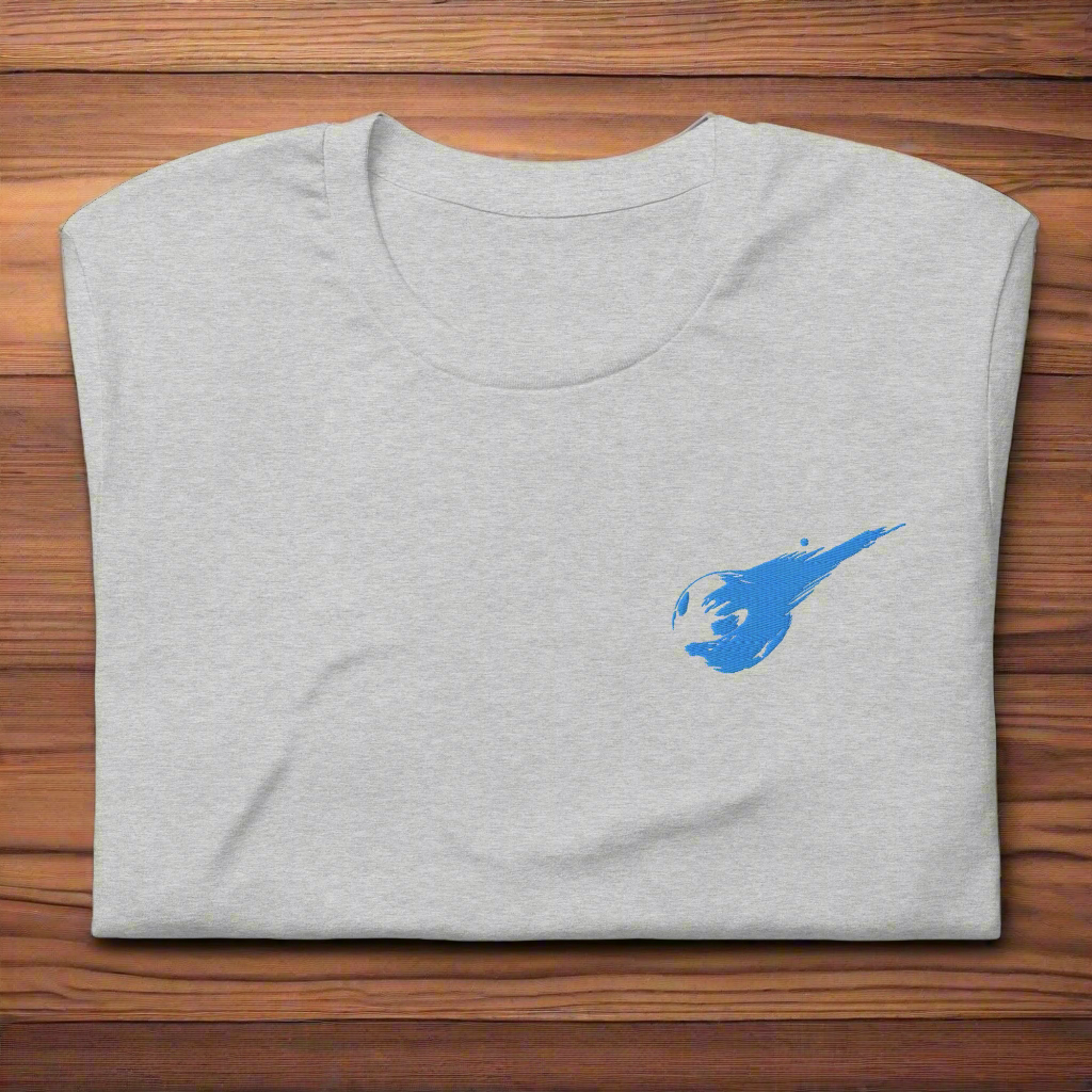 Jenova Meteor | Unisex Airlume Cotton T-Shirt | Embroidered - Syntax & Alchemy
