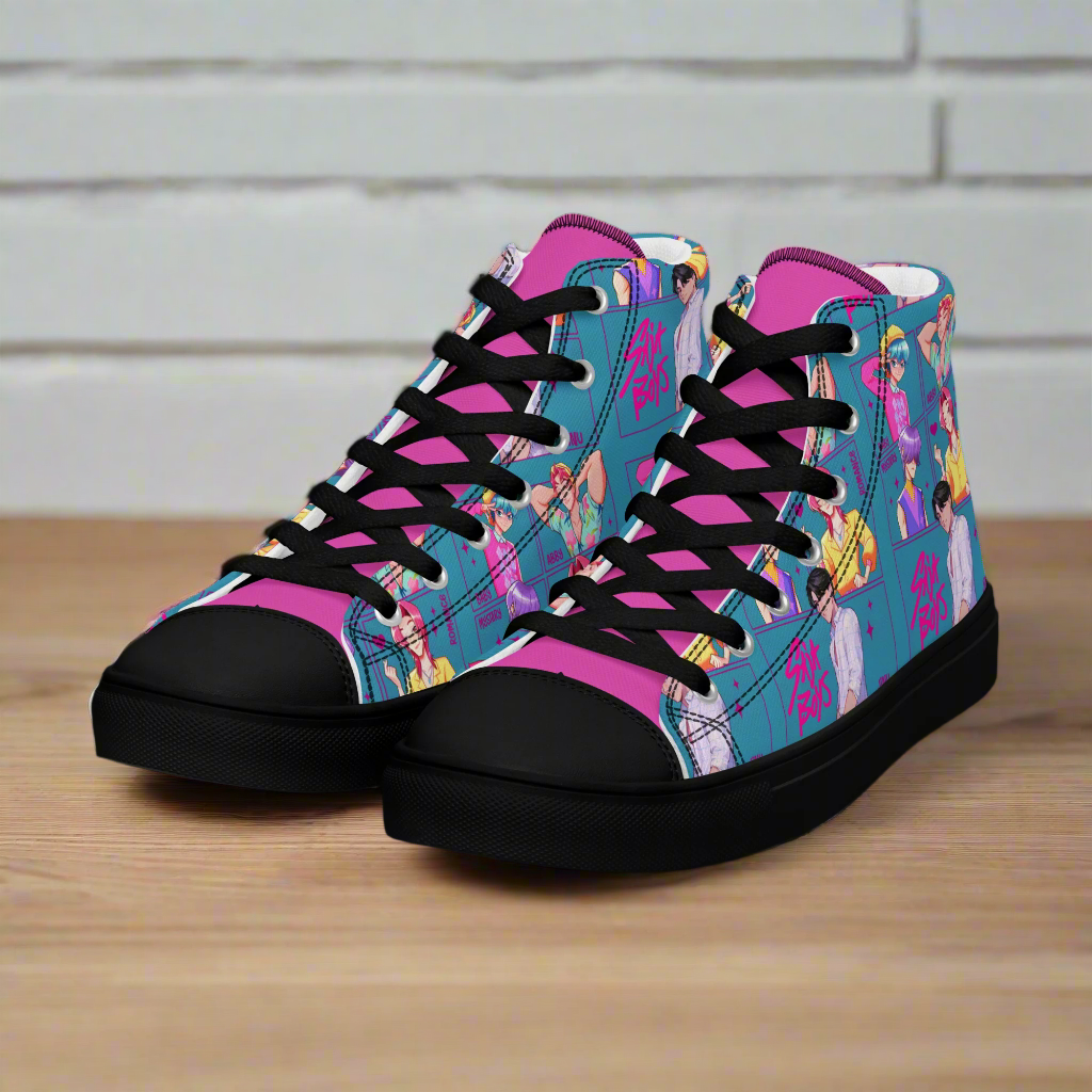 K-Pop Demon Hunters - Saja Boys | Women & Girls High Top Sneakers - Syntax & Alchemy