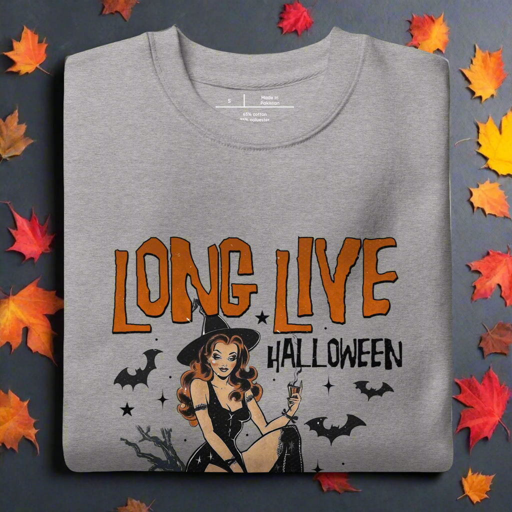 Long Live Halloween | Soft-Wash Sweatshirt - Syntax & Alchemy