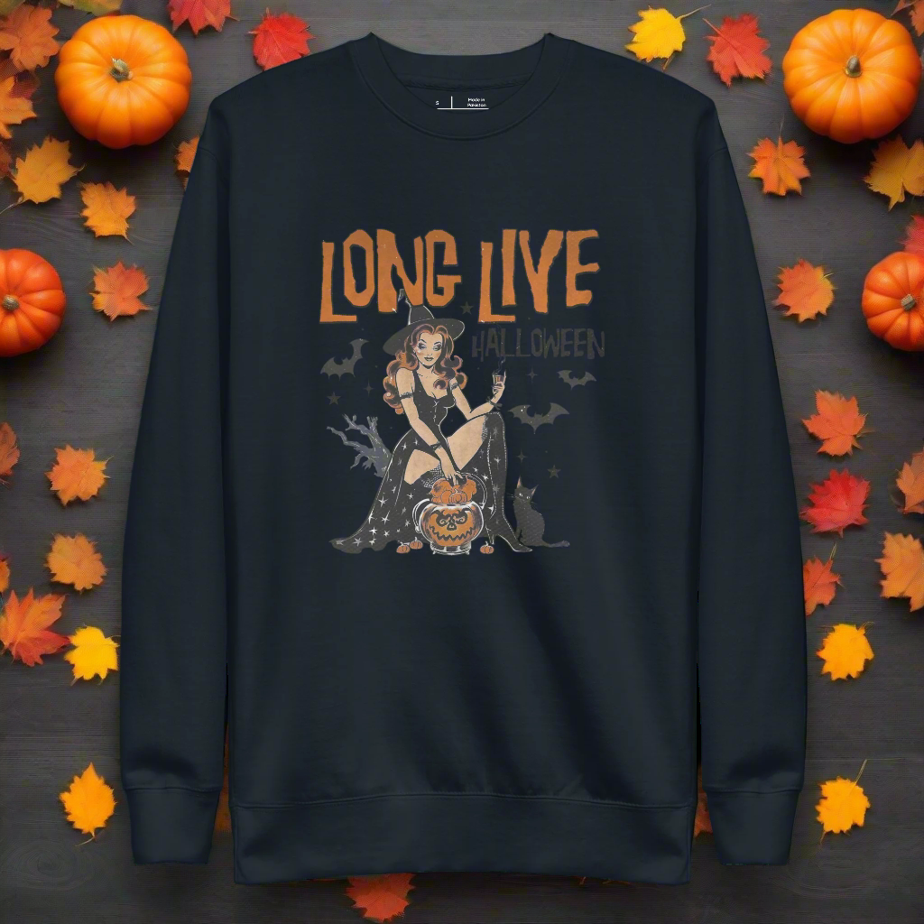 Long Live Halloween | Soft-Wash Sweatshirt - Syntax & Alchemy