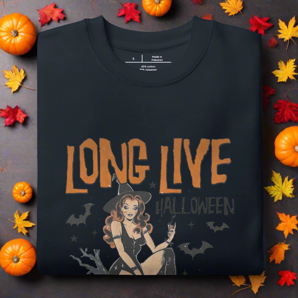 Long Live Halloween | Soft-Wash Sweatshirt - Syntax & Alchemy