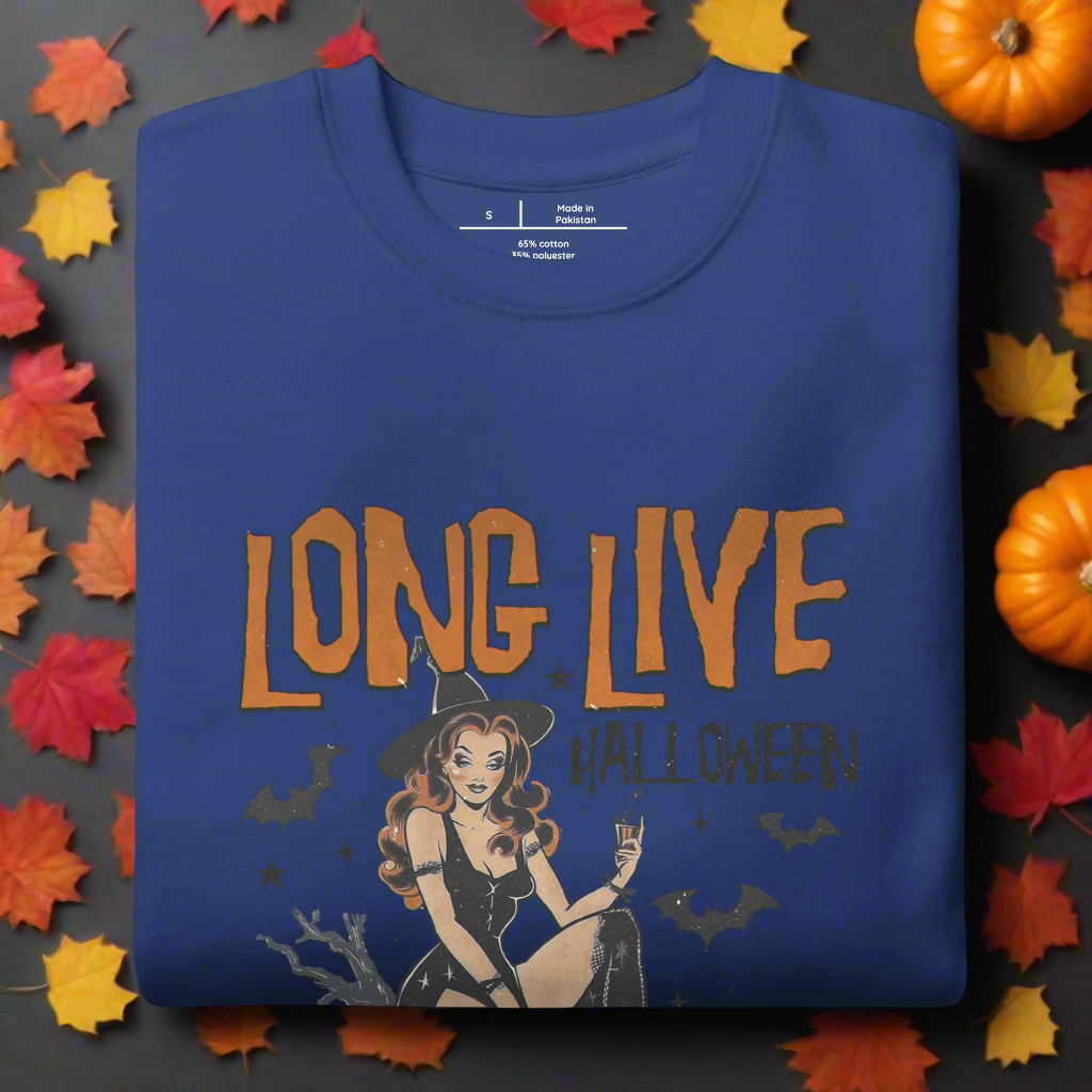 Long Live Halloween | Soft-Wash Sweatshirt - Syntax & Alchemy