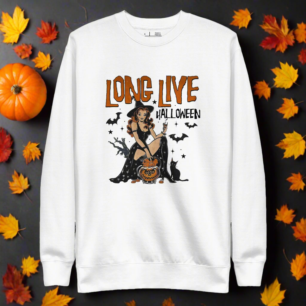 Long Live Halloween | Soft-Wash Sweatshirt - Syntax & Alchemy