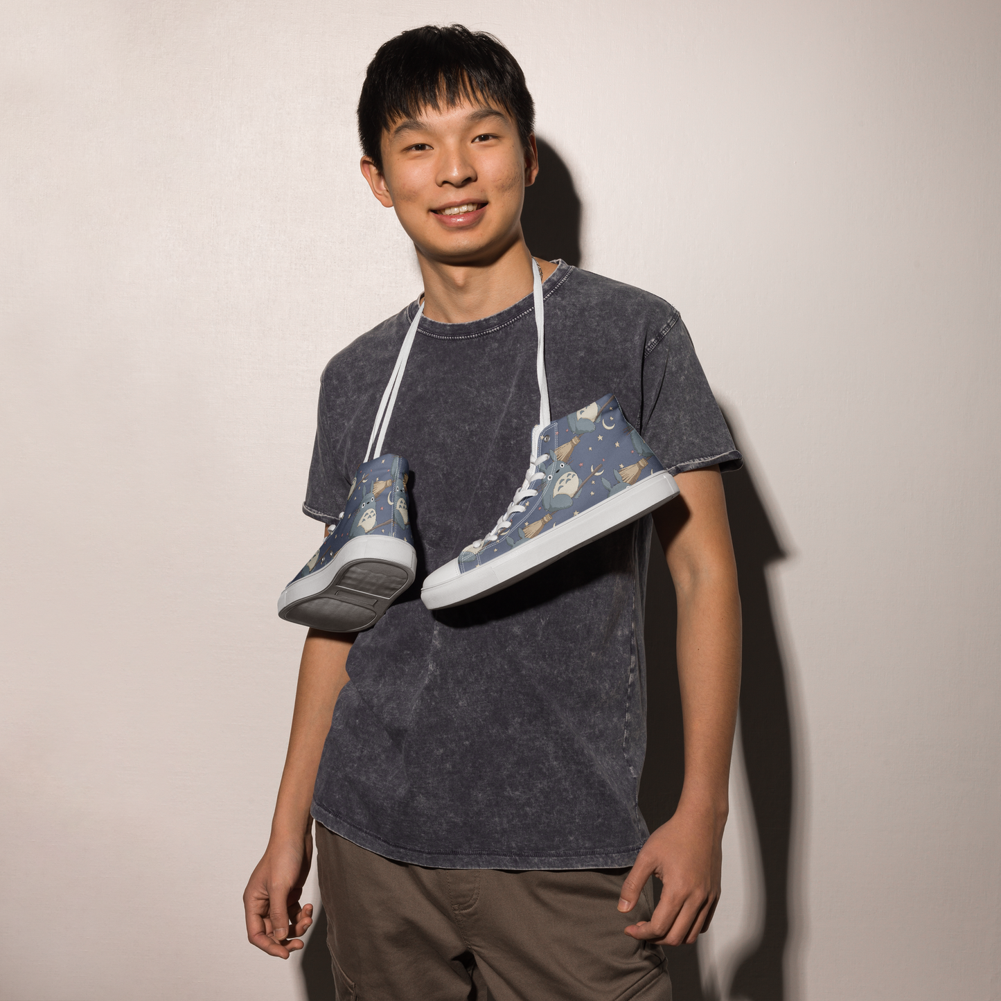 My Neighbor Tortoro | Men & Boys High Top Sneakers - Syntax & Alchemy