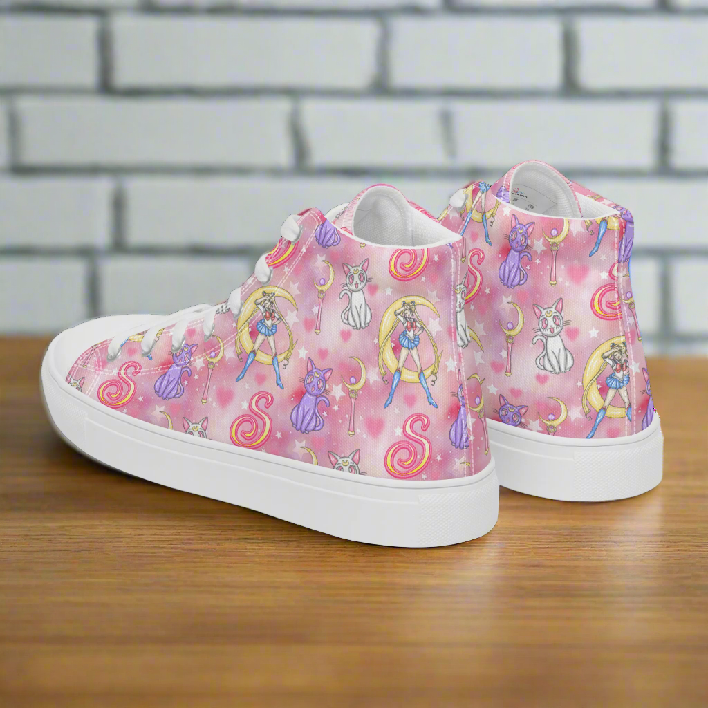 Sailor Moon | Women & Girls High Top Sneakers - Syntax & Alchemy