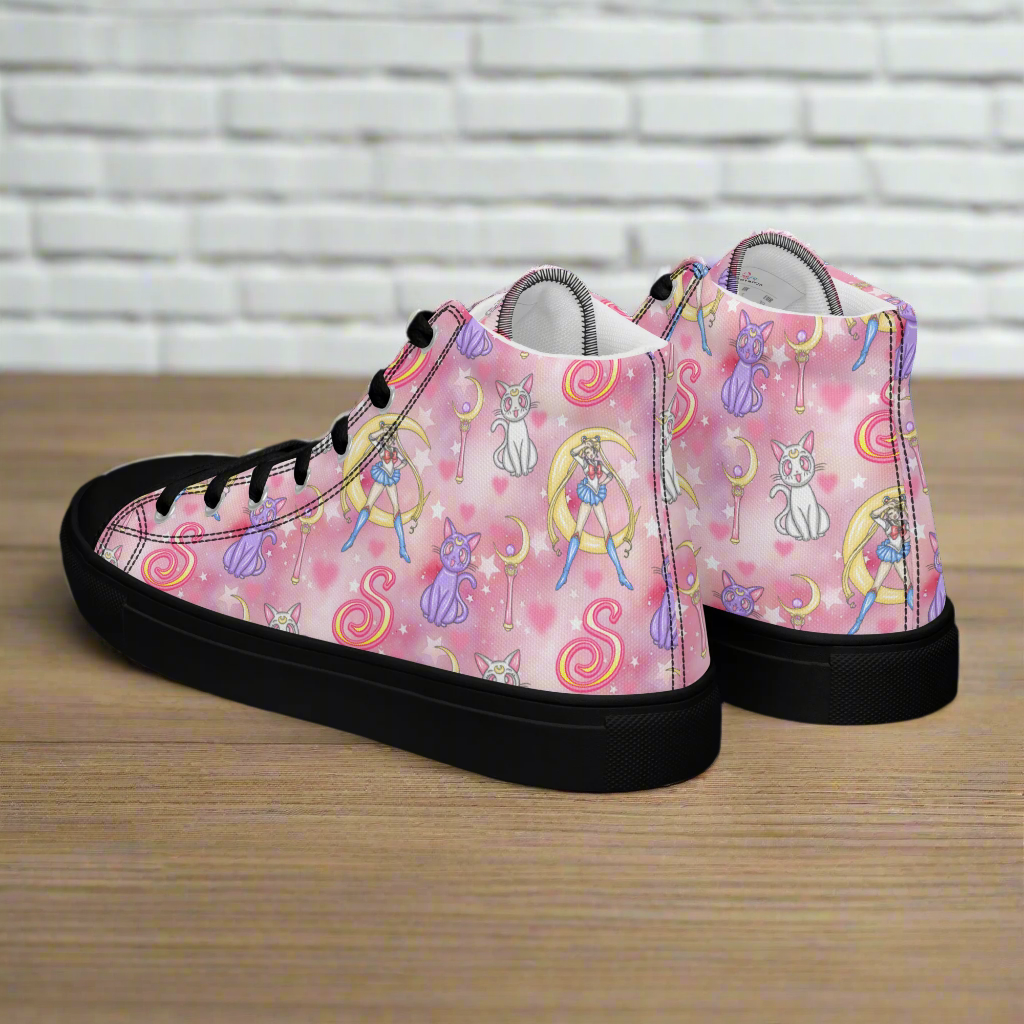 Sailor Moon | Women & Girls High Top Sneakers - Syntax & Alchemy
