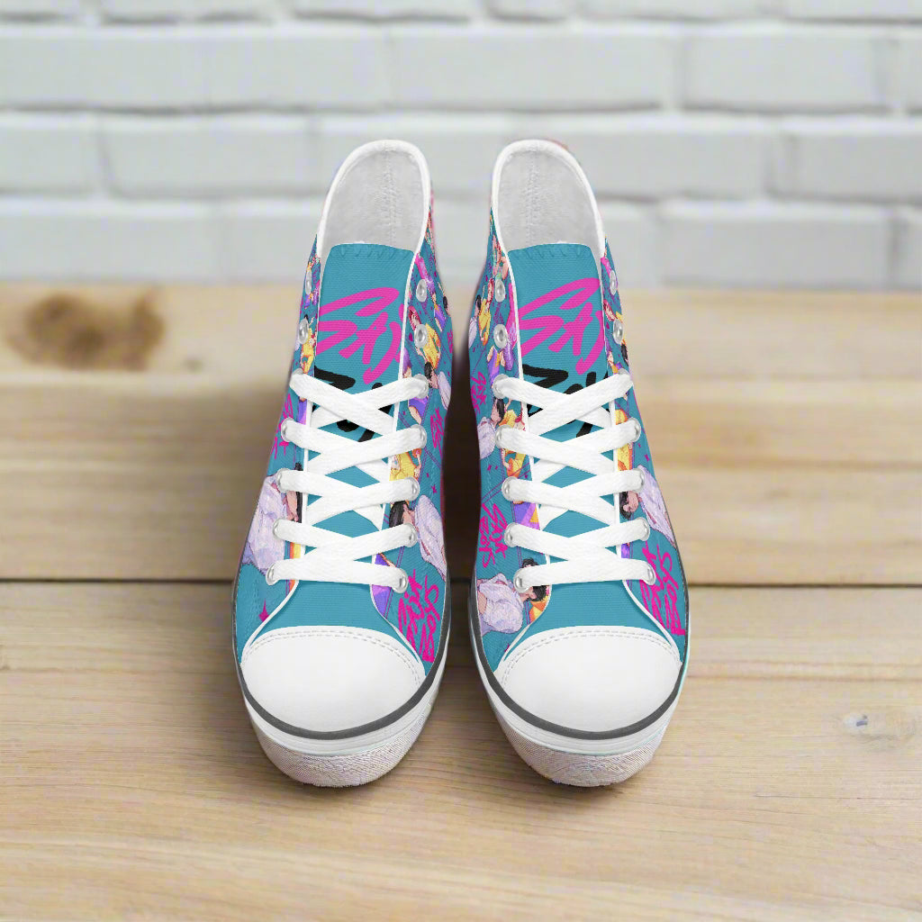 Saja Boys | Kids & Youth High Top Sneakers - Syntax & Alchemy