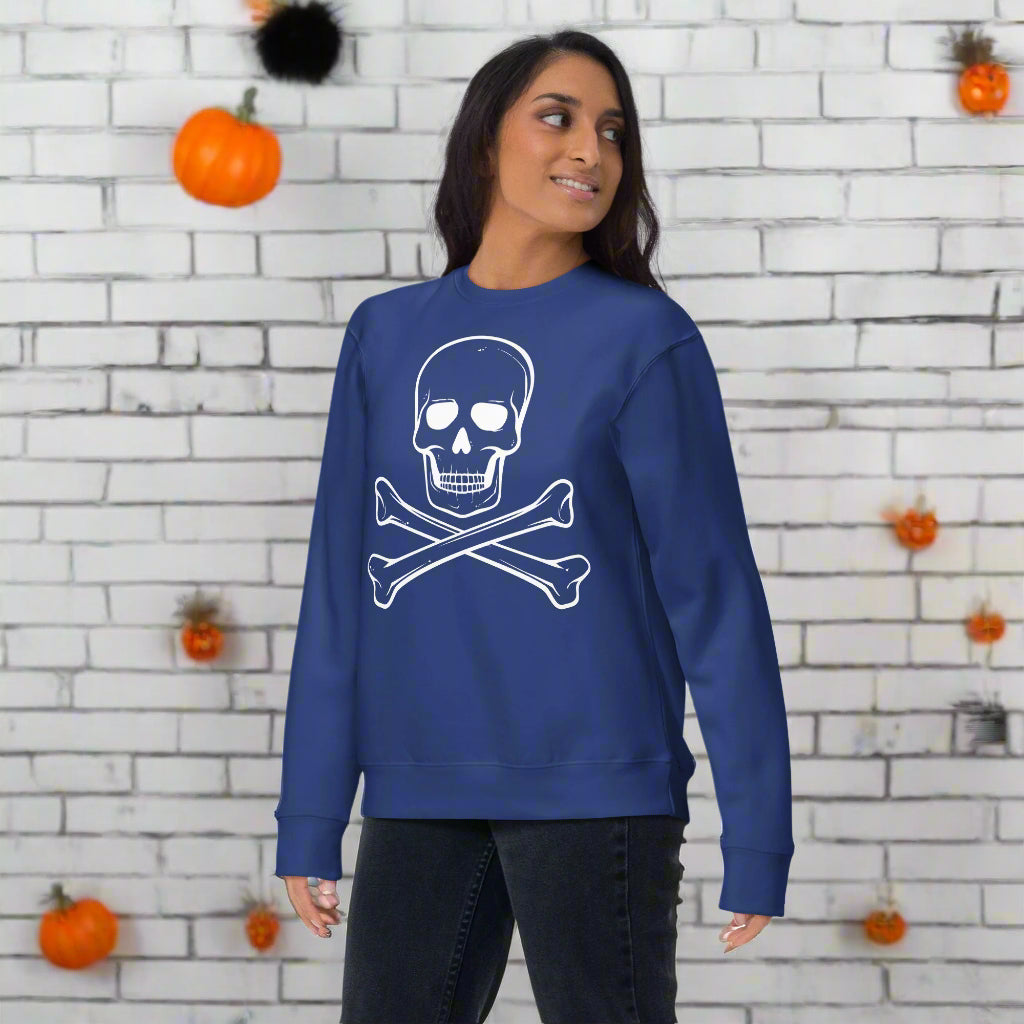 Skull & Crossbone | Unisex Soft-Wash Sweatshirt - Syntax & Alchemy