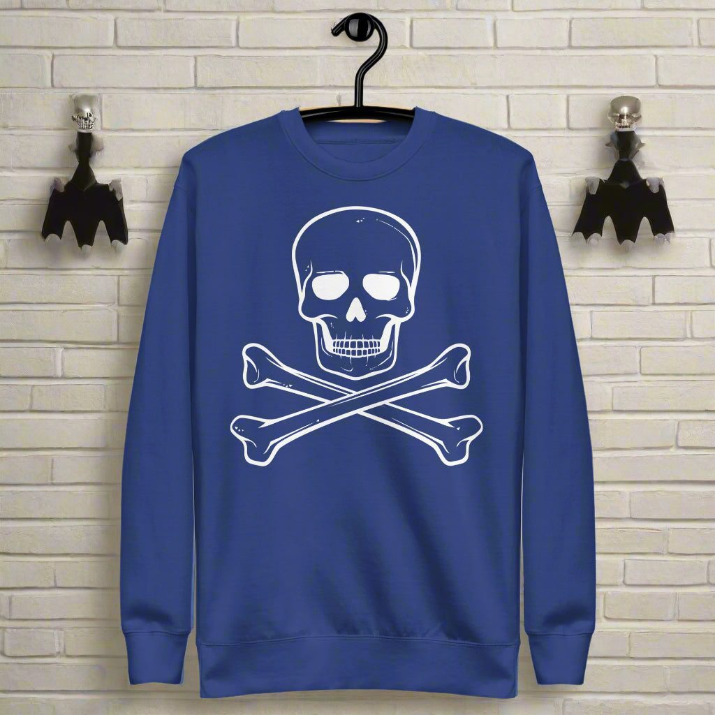 Skull & Crossbone | Unisex Soft-Wash Sweatshirt - Syntax & Alchemy