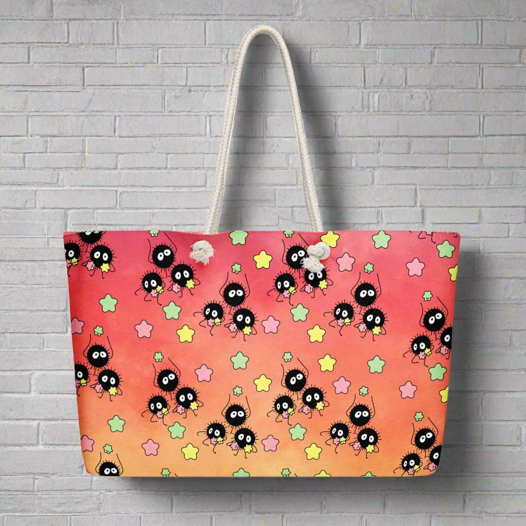 Soot Sprites | Oversized Beach Bag | Sunrise Variant - Syntax & Alchemy