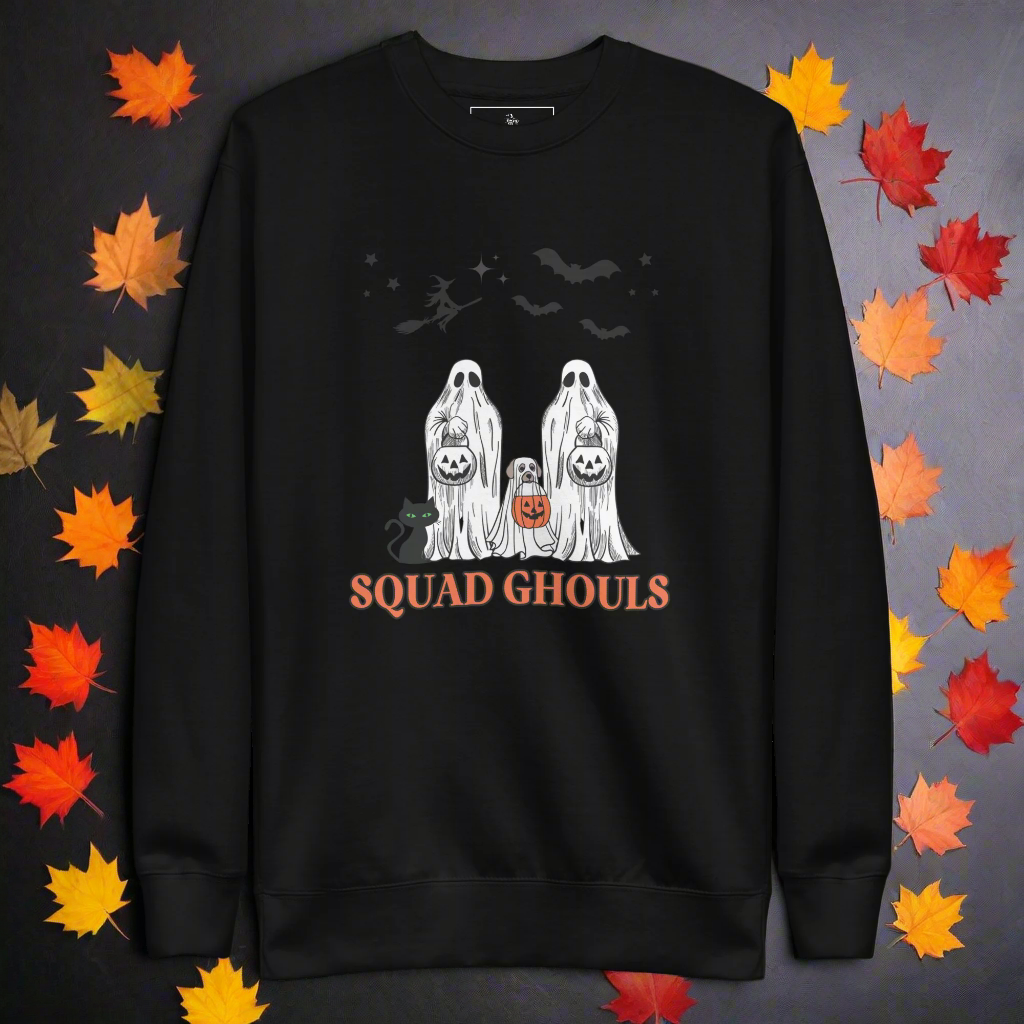 Squad Ghouls | Soft-Wash Sweatshirt - Syntax & Alchemy