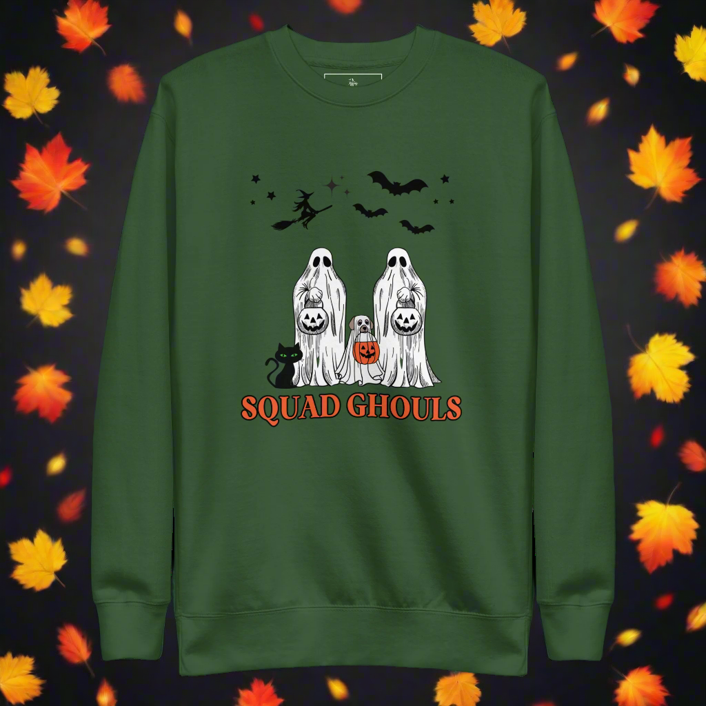 Squad Ghouls | Soft-Wash Sweatshirt - Syntax & Alchemy
