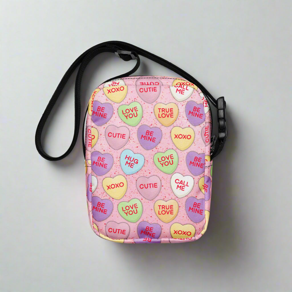 Sweet Candy Hearts | Crossbody Bag - Syntax & Alchemy