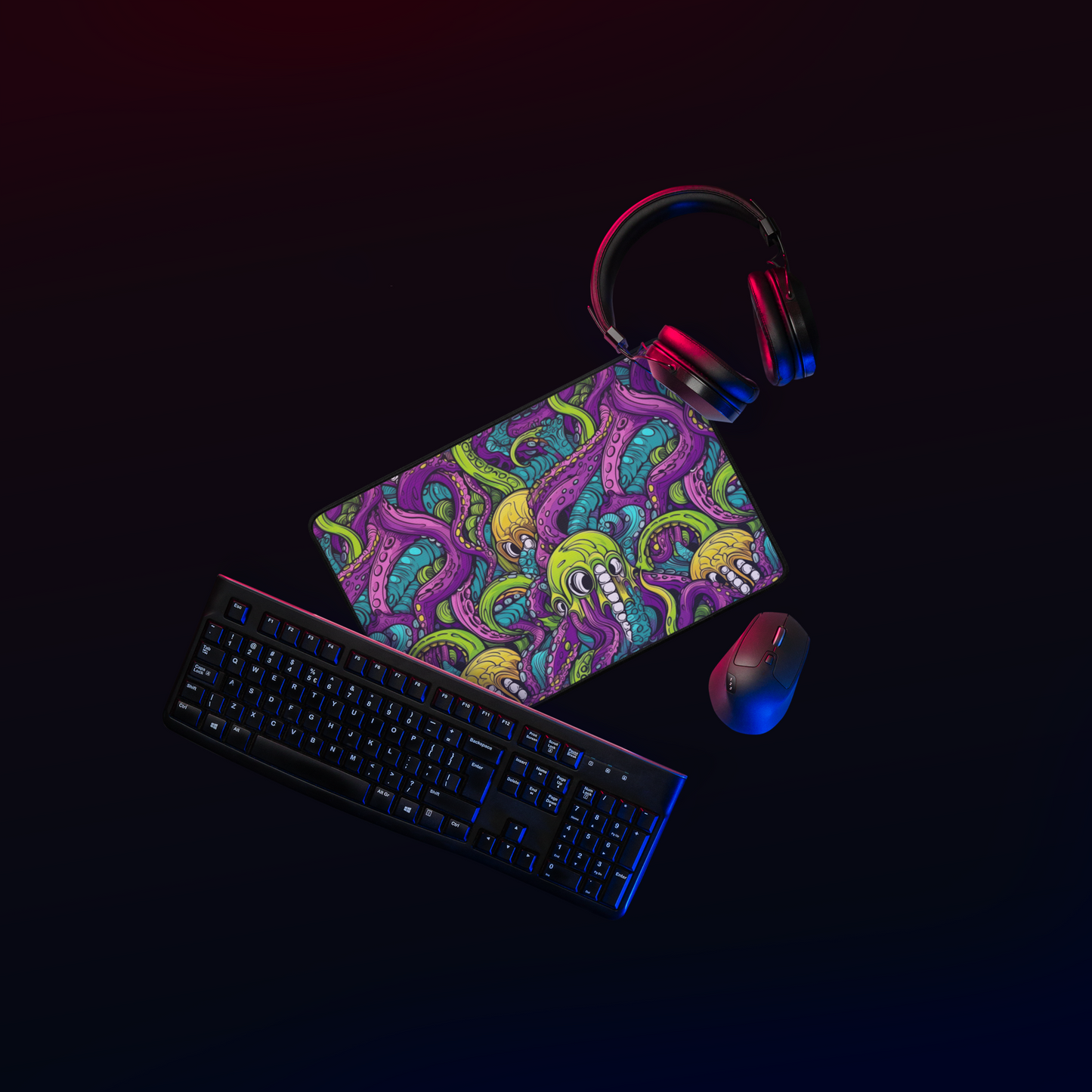 Terror From The Deep | Premium Desk Mat - Syntax & Alchemy
