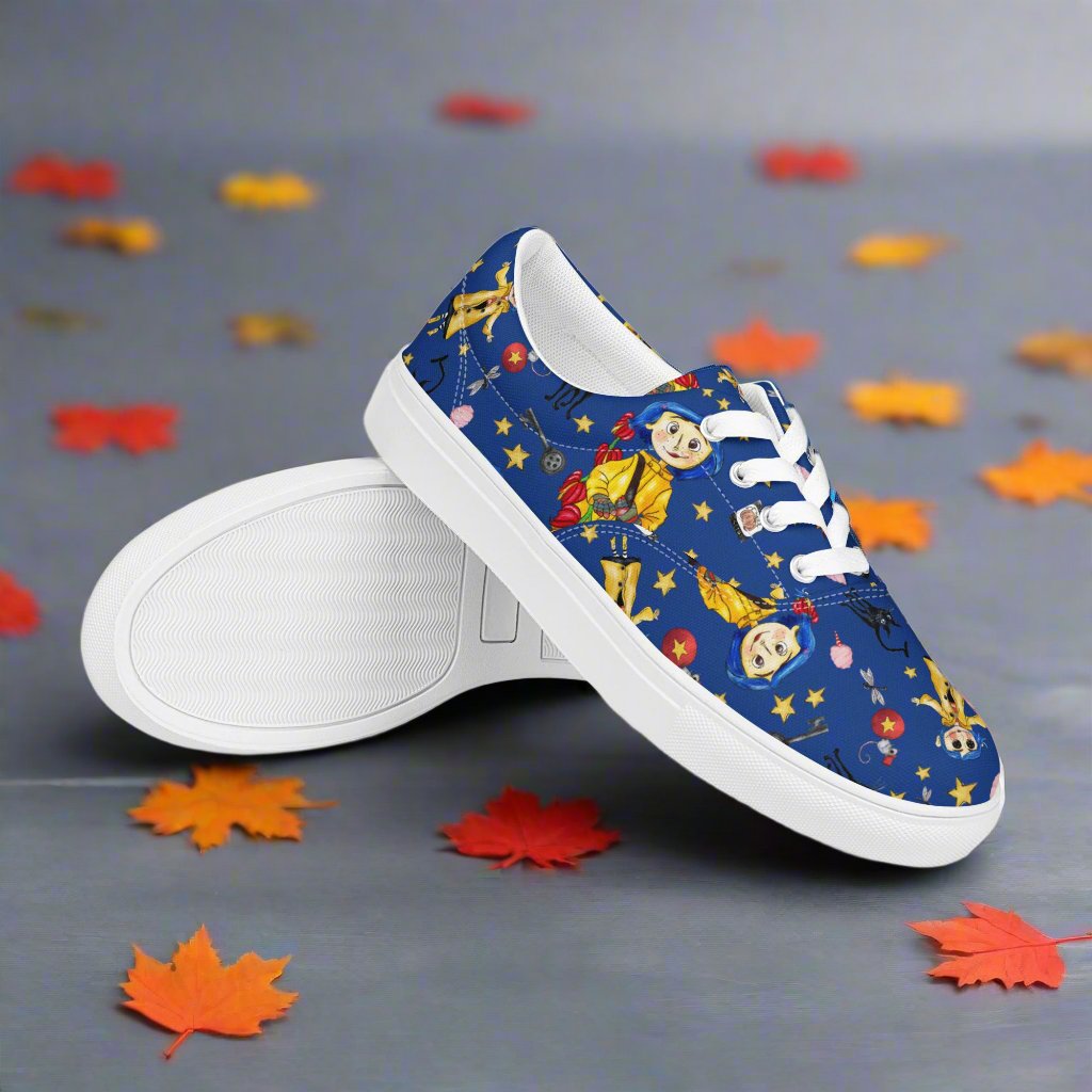 Twitchy Witchy Girl | Women & Girls Canvas Shoes - Syntax & Alchemy