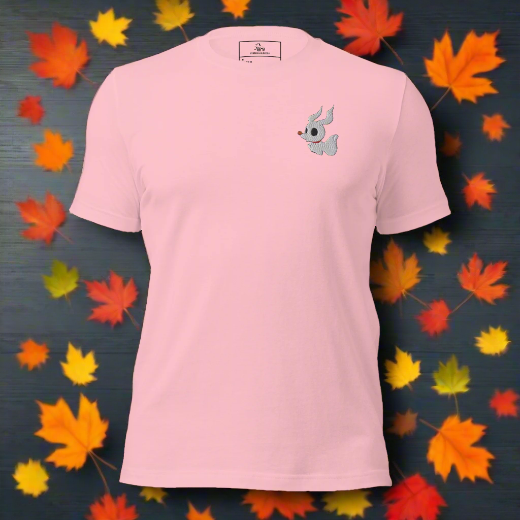 Zero | Airlume Cotton T-Shirt | Embroidered - Syntax & Alchemy