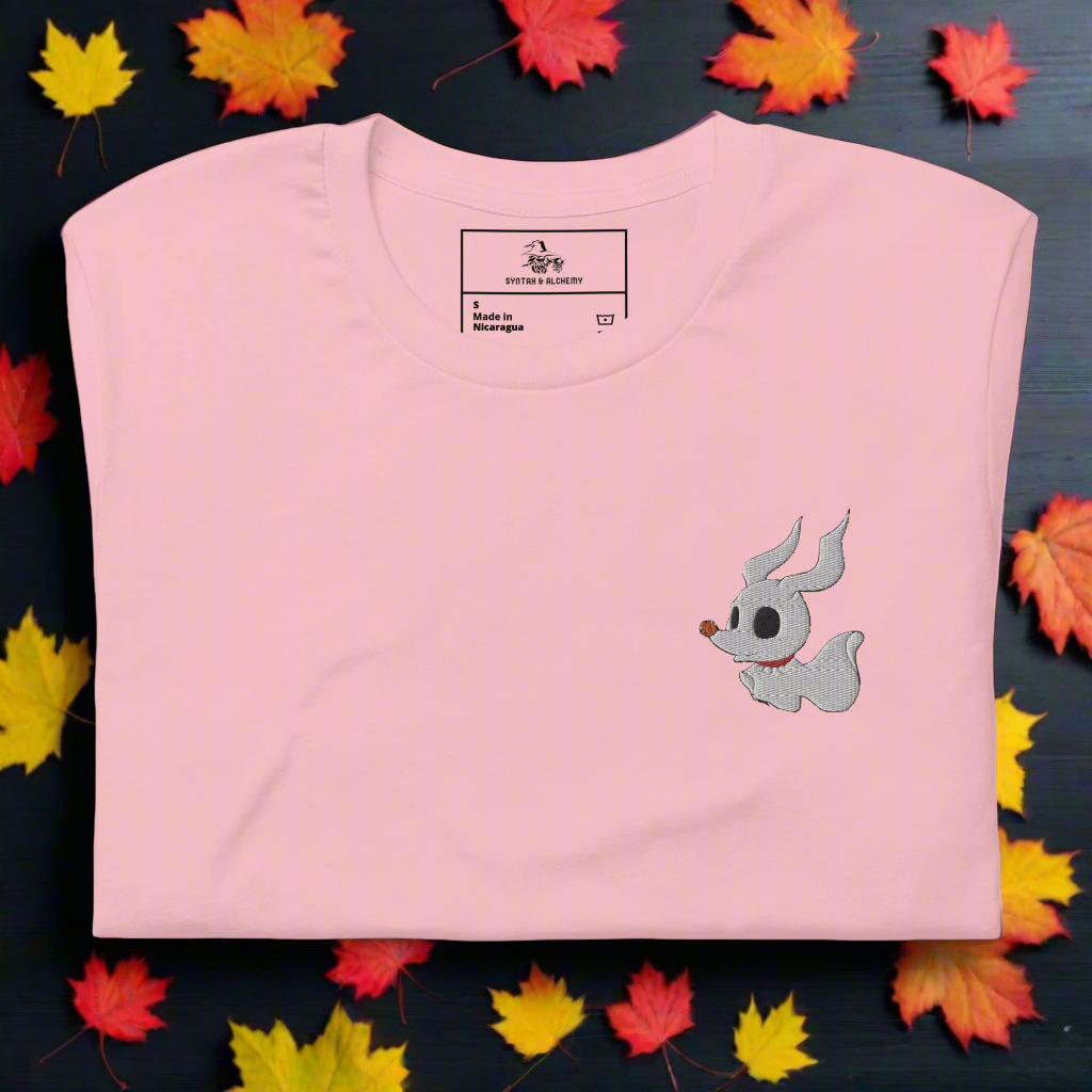 Zero | Airlume Cotton T-Shirt | Embroidered - Syntax & Alchemy