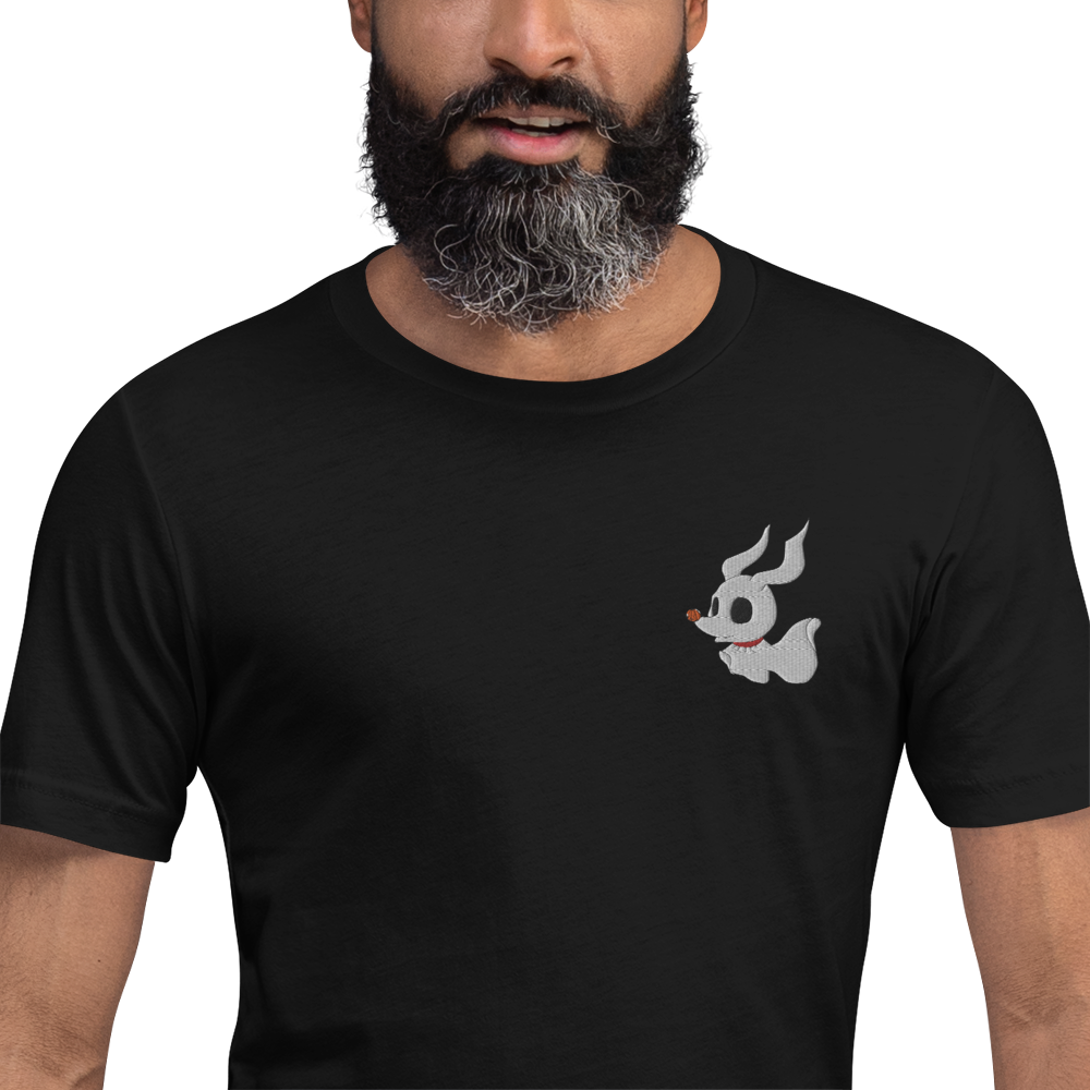 Zero | Airlume Cotton T-Shirt | Embroidered - Syntax & Alchemy