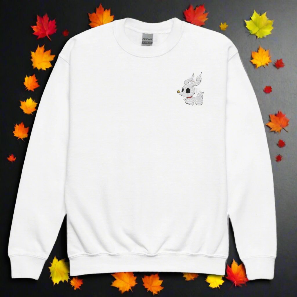 Zero | Youth Soft-Wash Sweatshirt | Embroidered - Syntax & Alchemy