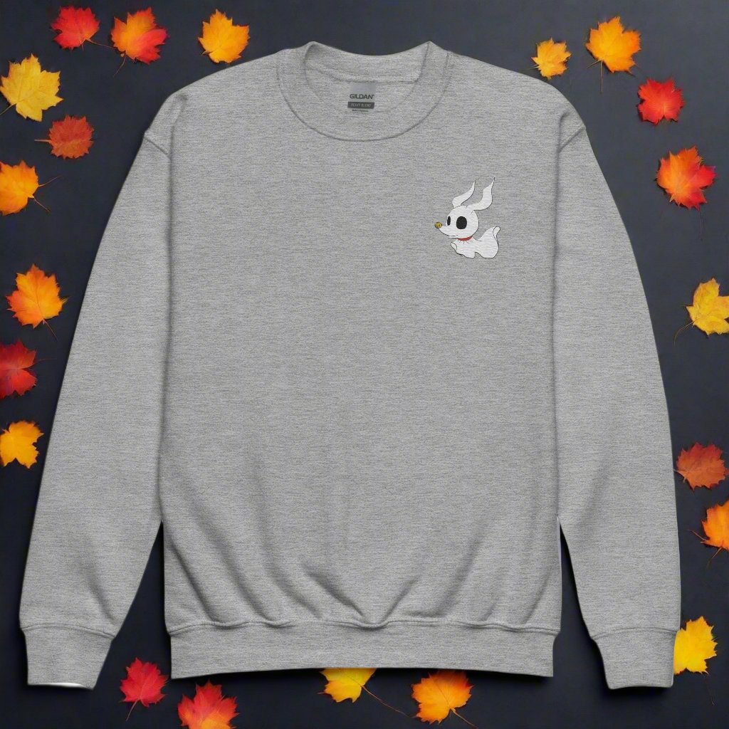 Zero | Youth Soft-Wash Sweatshirt | Embroidered - Syntax & Alchemy
