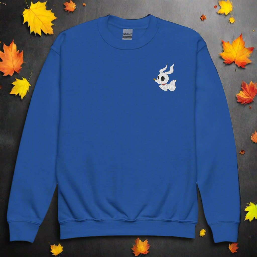 Zero | Youth Soft-Wash Sweatshirt | Embroidered - Syntax & Alchemy