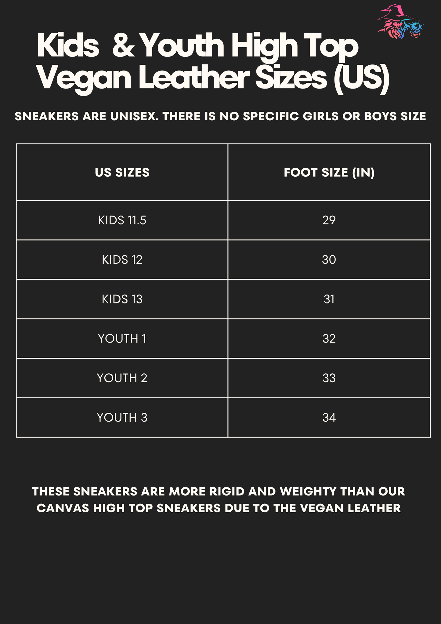 K-Pop Demon Hunters | Kids & Youth Vegan Leather High Top Sneakers