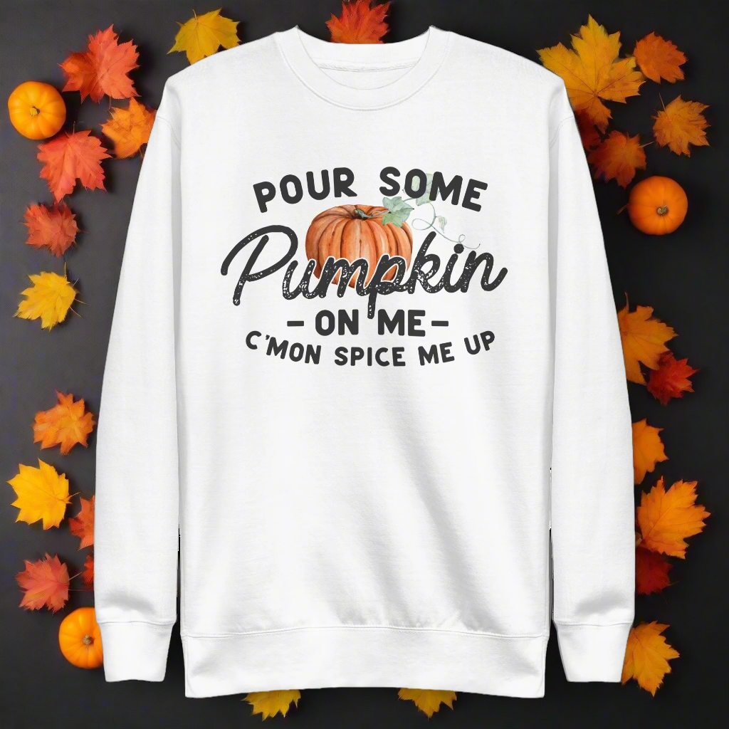 Pour Some Pumpkin | Soft-Wash Sweatshirt - Syntax & Alchemy