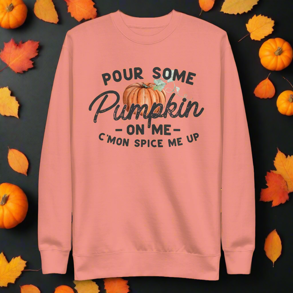 Pour Some Pumpkin | Soft-Wash Sweatshirt - Syntax & Alchemy