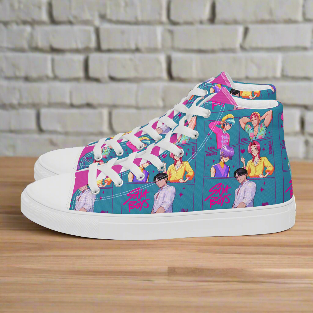 K-Pop Demon Hunters Saja Boys Women High Top Sneakers – Syntax