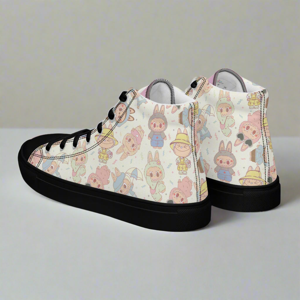 Labubu Monsters | Women & Girls High Top Sneakers.