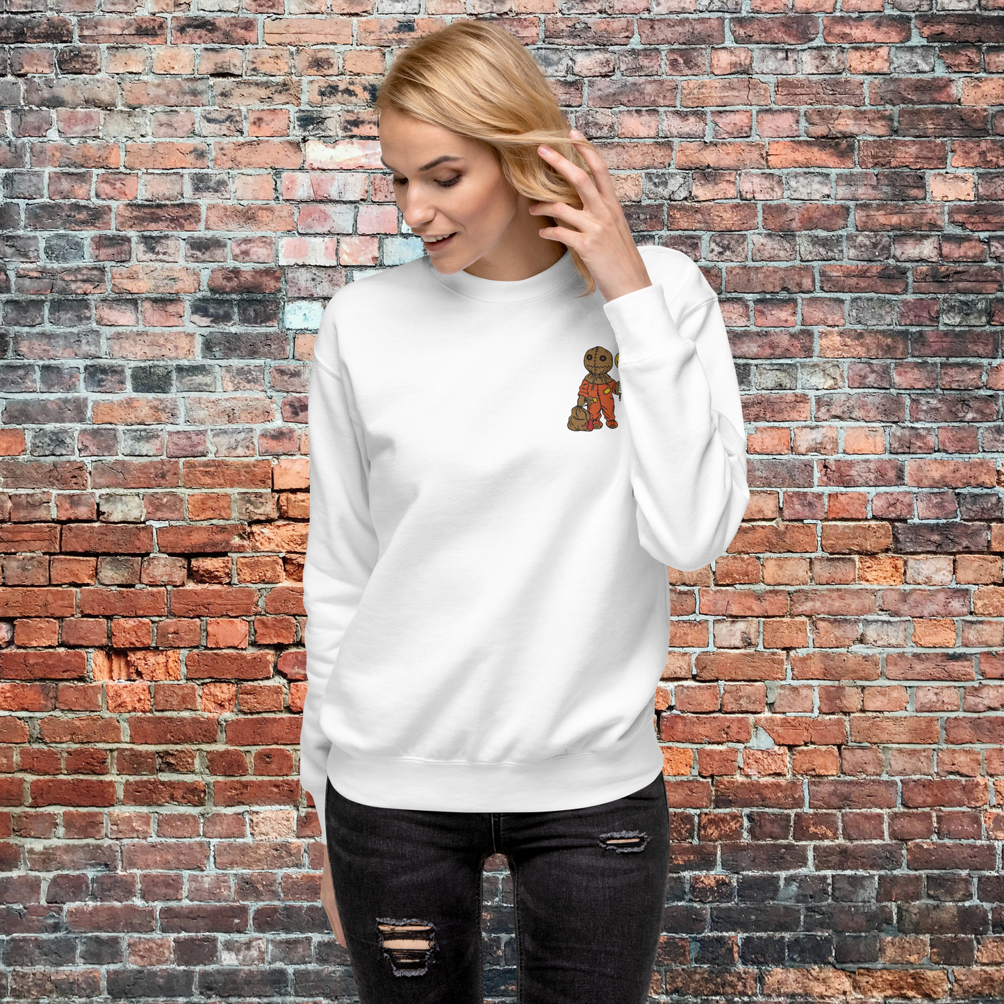 Samhain | Soft-Wash Sweatshirt | Embroidered Soft-Wash Sweatshirt Syntax & Alchemy   