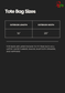 a black background with a white text description