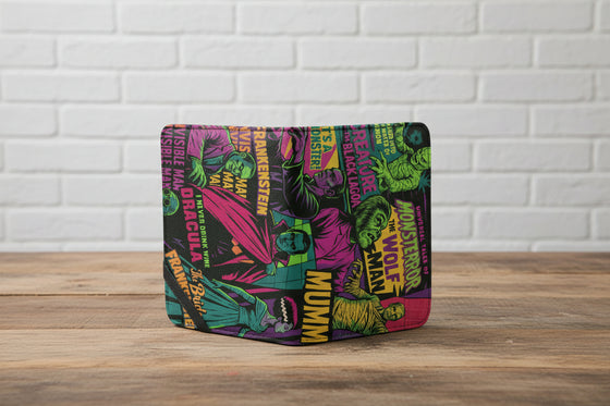Universal Monsters | Vegan Leather Passport Wallet