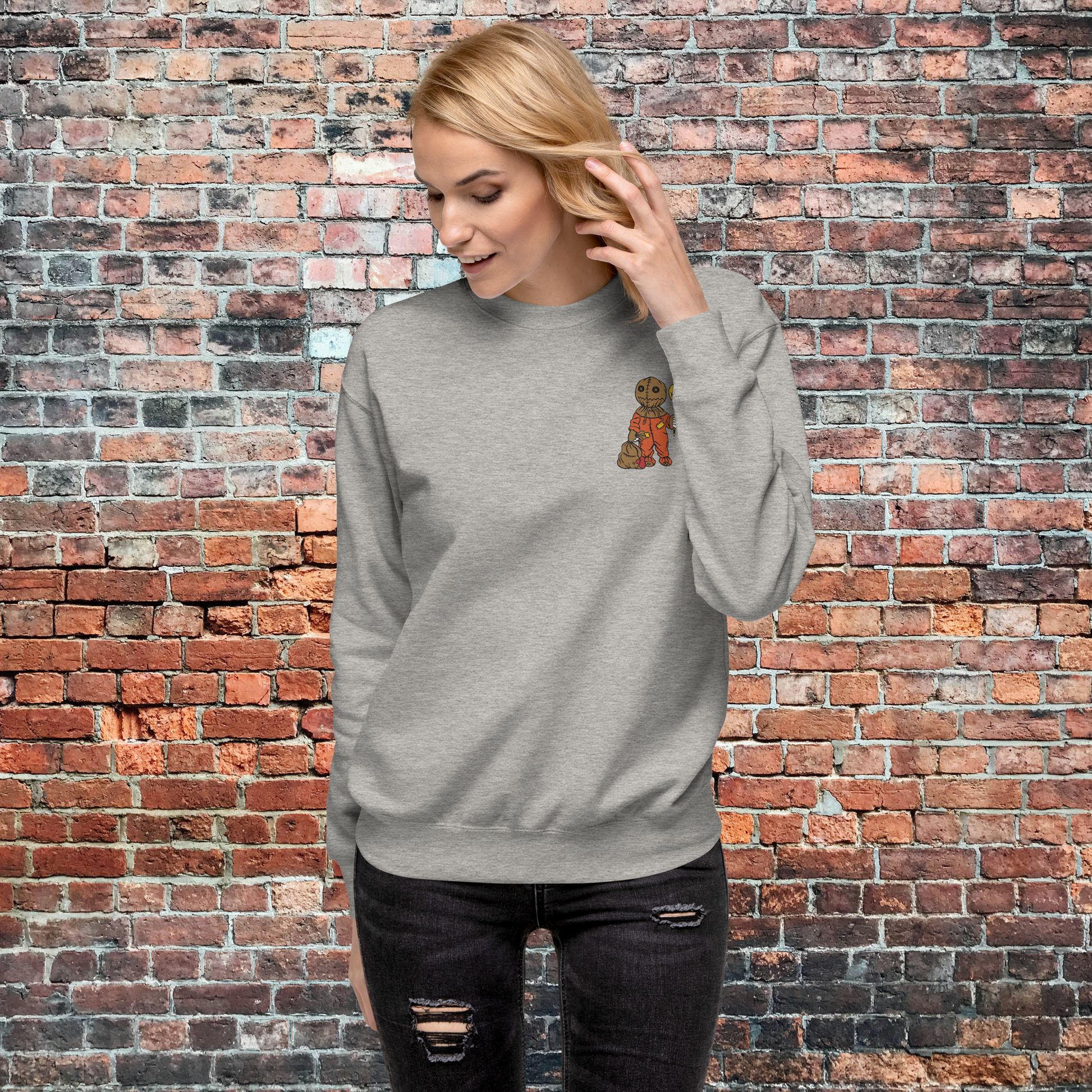 Samhain | Soft-Wash Sweatshirt | Embroidered Soft-Wash Sweatshirt Syntax & Alchemy   