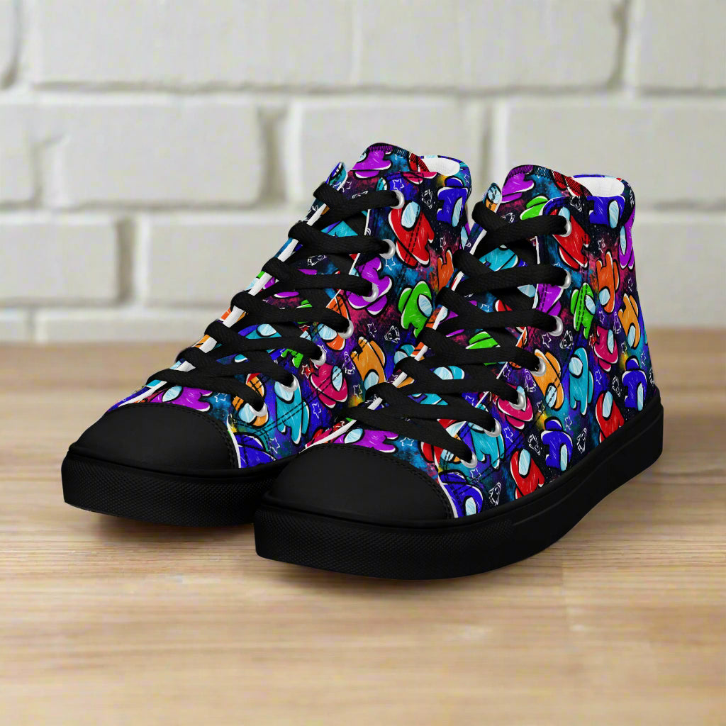 Among Us | Women & Girls High Top Sneakers - Syntax & Alchemy