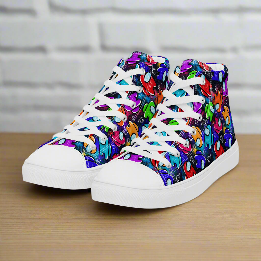 Among Us | Women & Girls High Top Sneakers - Syntax & Alchemy
