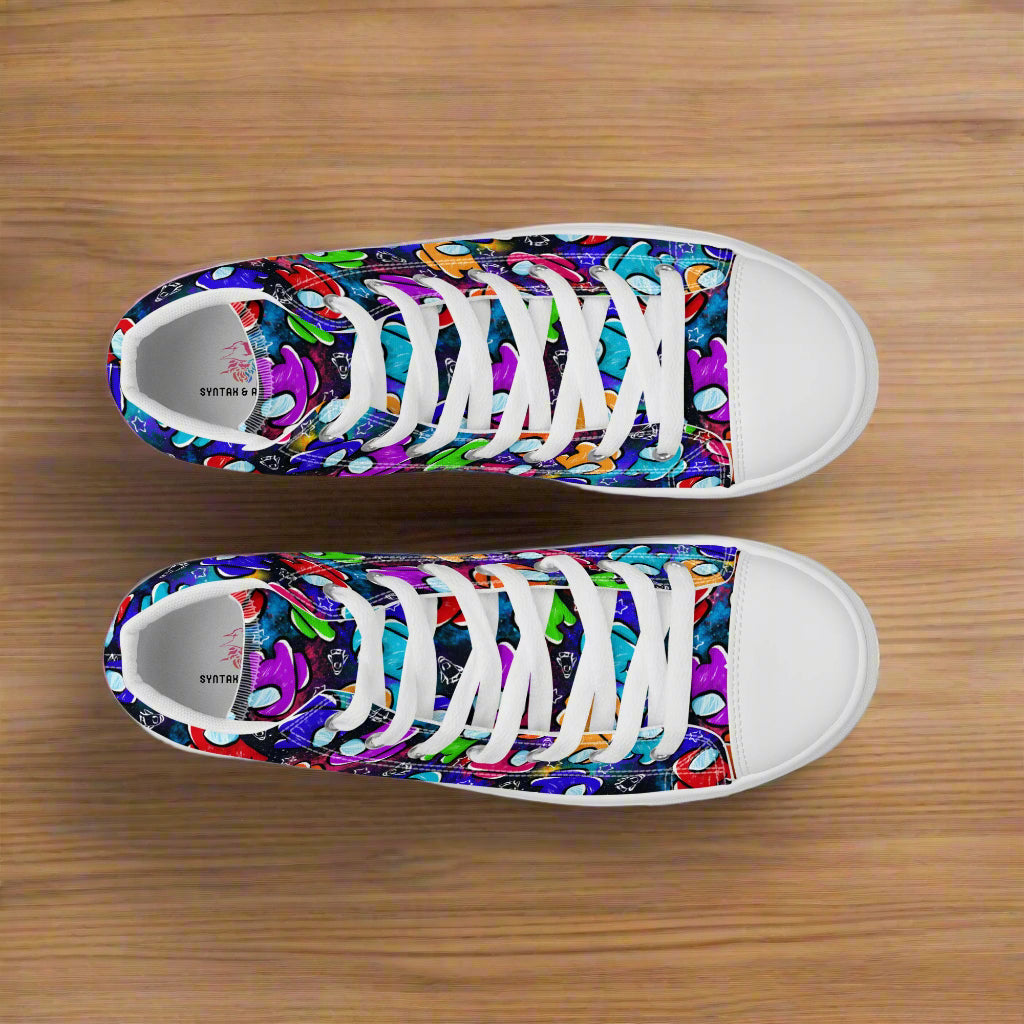 Among Us | Women & Girls High Top Sneakers - Syntax & Alchemy