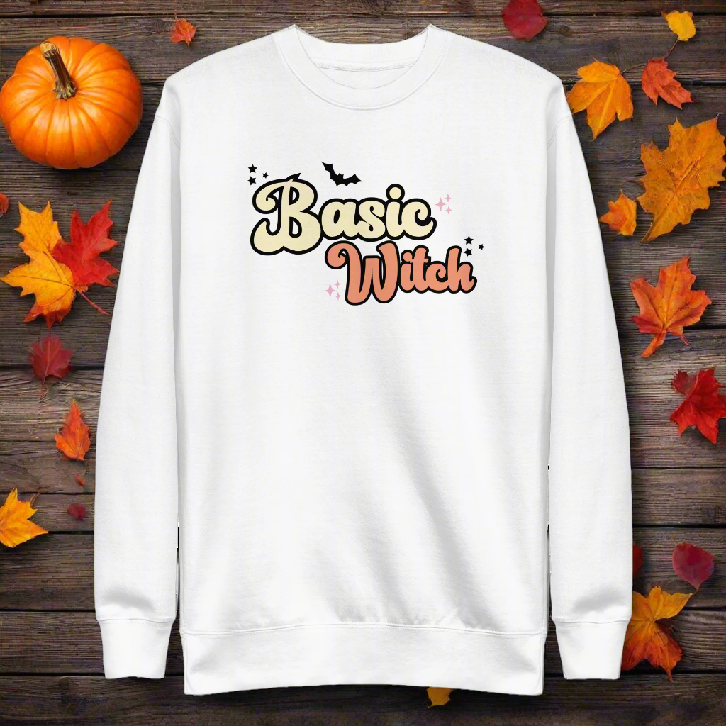 Basic Witch | Soft-Wash Sweatshirt - Syntax & Alchemy
