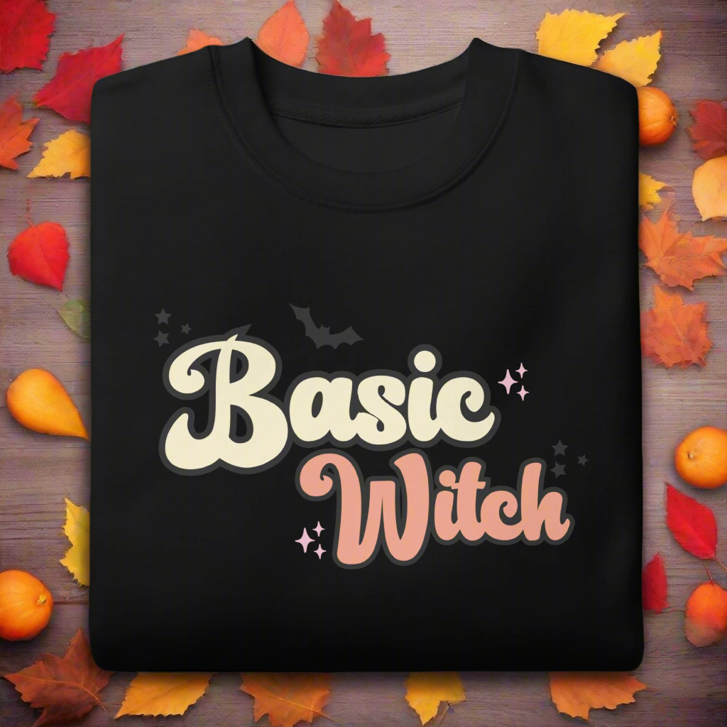 Basic Witch | Soft-Wash Sweatshirt - Syntax & Alchemy